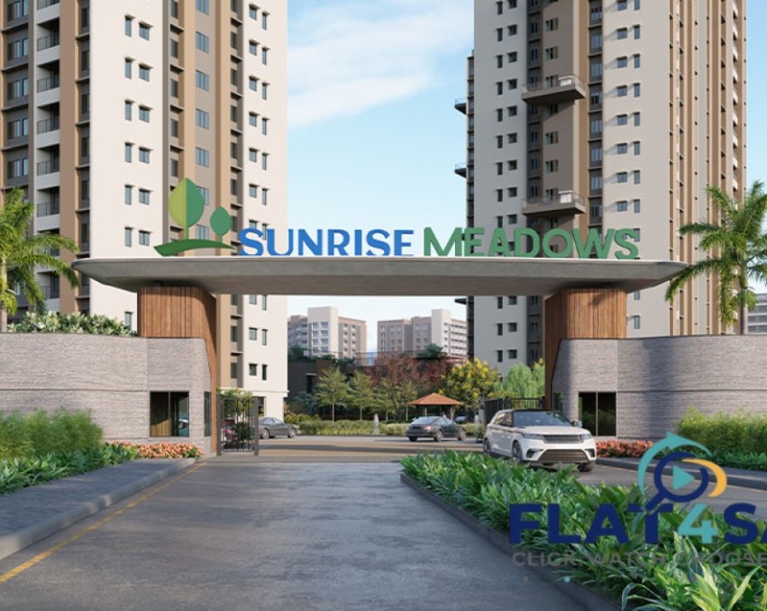 2, 3 BHK Apartment in Sunrises Meadows | Kona Expressway, Howrah
