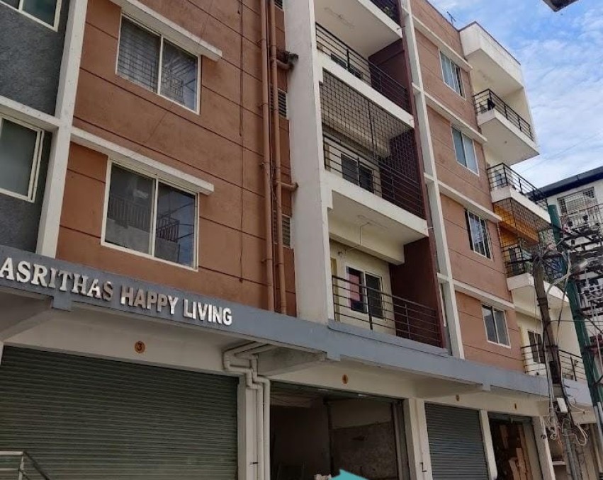 Spacious 3 BHK in Asritha's Happy Living, Bommanahalli, Bengaluru