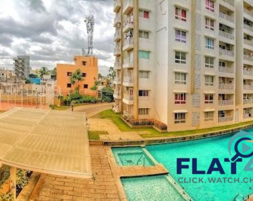 Luxurious 3 BHK Apartment with Balcony in Ajmera Stone Park, Electronic City Phase-1, Bangalore