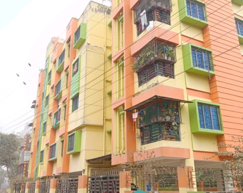 Spacious 2 BHK Apartment for Sale in Rajpur Sonarpur Near Najrul Metro station & Southern Bypass