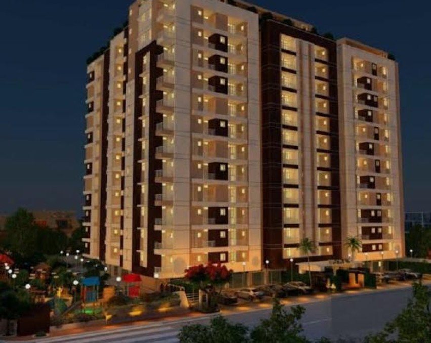 Lakeside Luxurious 3 BHK Apartment for Sale in Ramky Codename Club Class, Thanisandra, Bengaluru