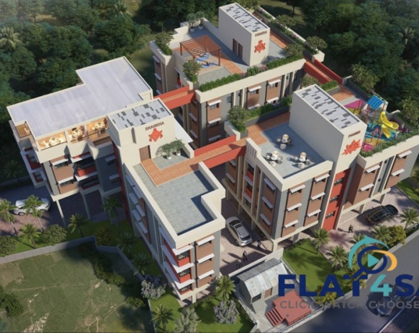 Spacious 3 BHK Apartment with Premium Amenities for Sale in Trinetra-Shankha, Shibpur, Howrah