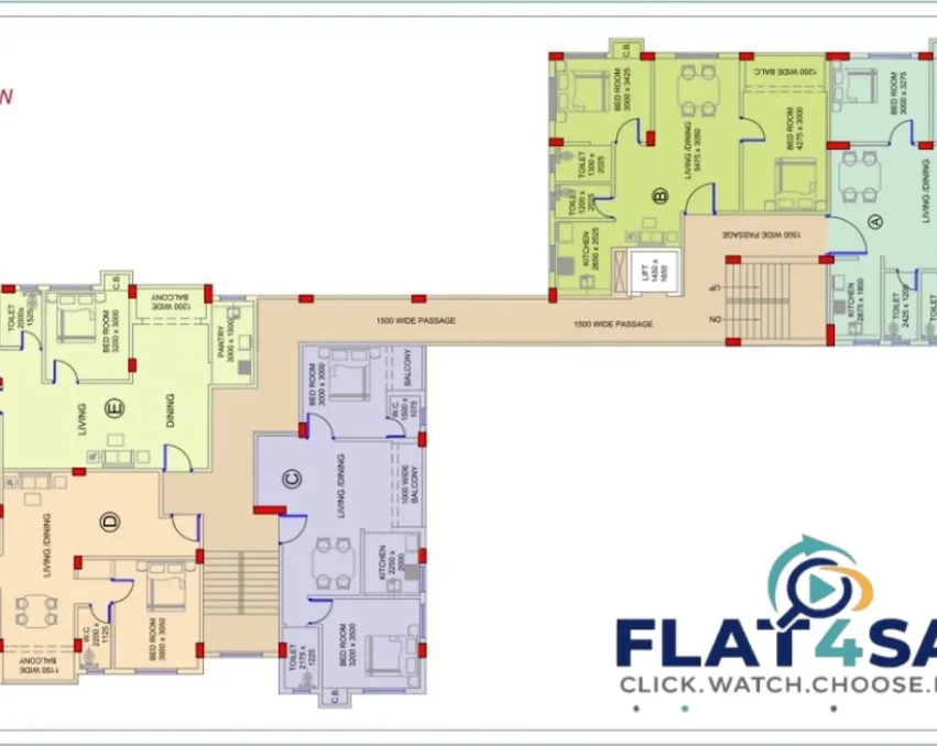 Peaceful 3 BHK | Adonis Aadhya | Near New Garia Metro